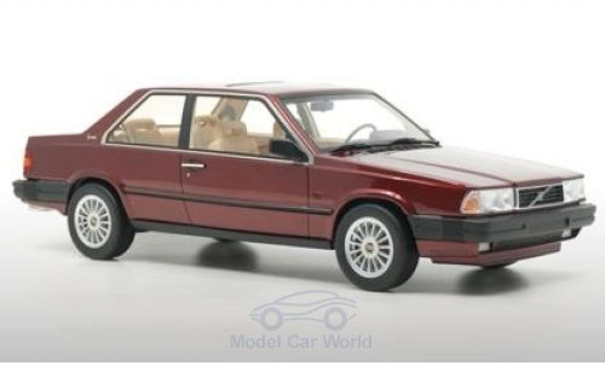 Volvo 780 1/18 DNA Collectibles Bertone metallic red 1986 diecast model cars