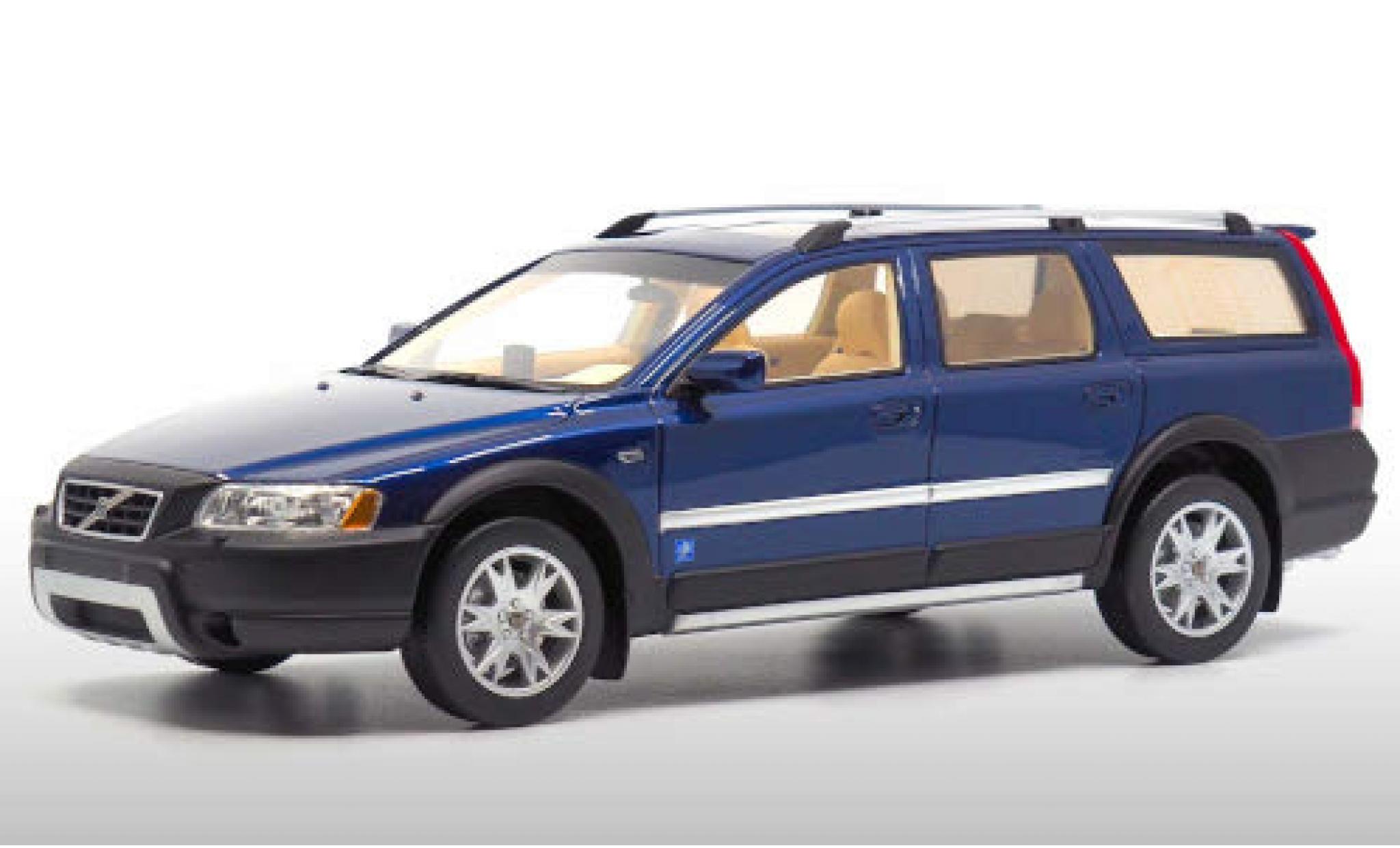 Volvo XC 1/18 DNA Collectibles 70 Ocean Race metallic blue 2006 diecast model cars