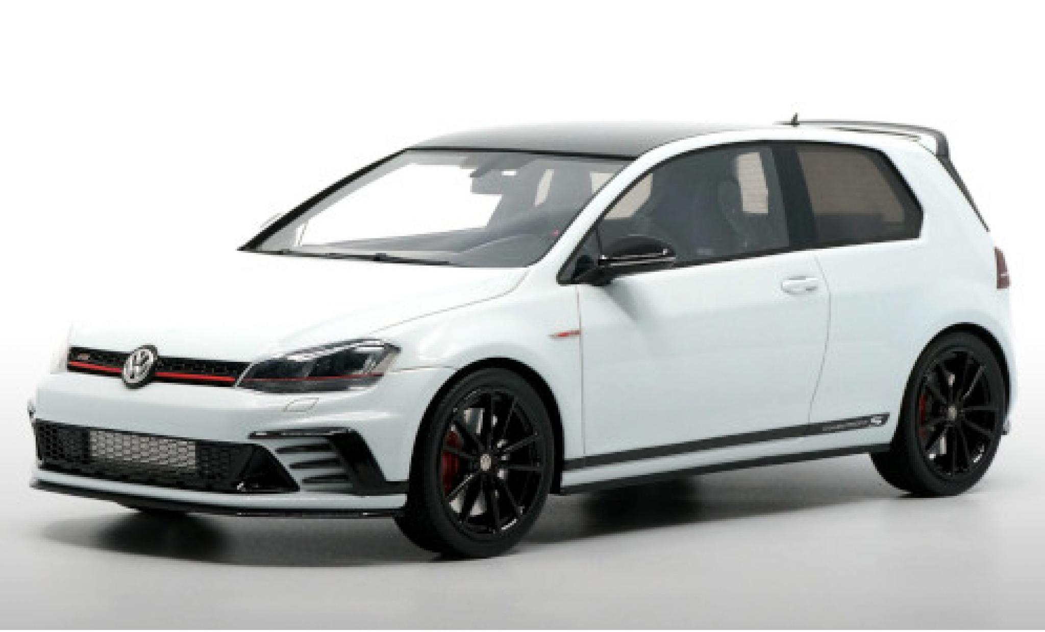 Volkswagen Golf 1/18 DNA Collectibles VII GTI Clubsport S white/black 2014 diecast model cars