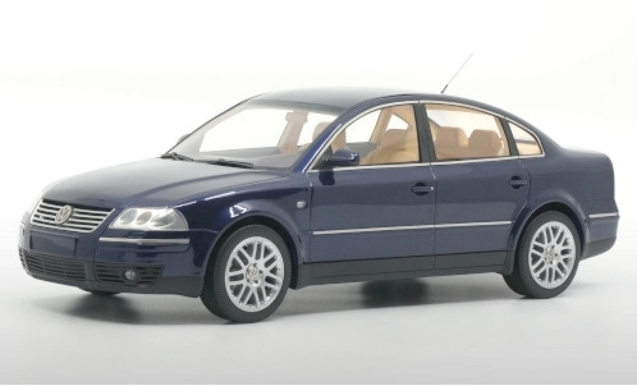 Volkswagen Passat 1/18 DNA Collectibles (B5 GP) W8 4Motion blue 2001 diecast model cars
