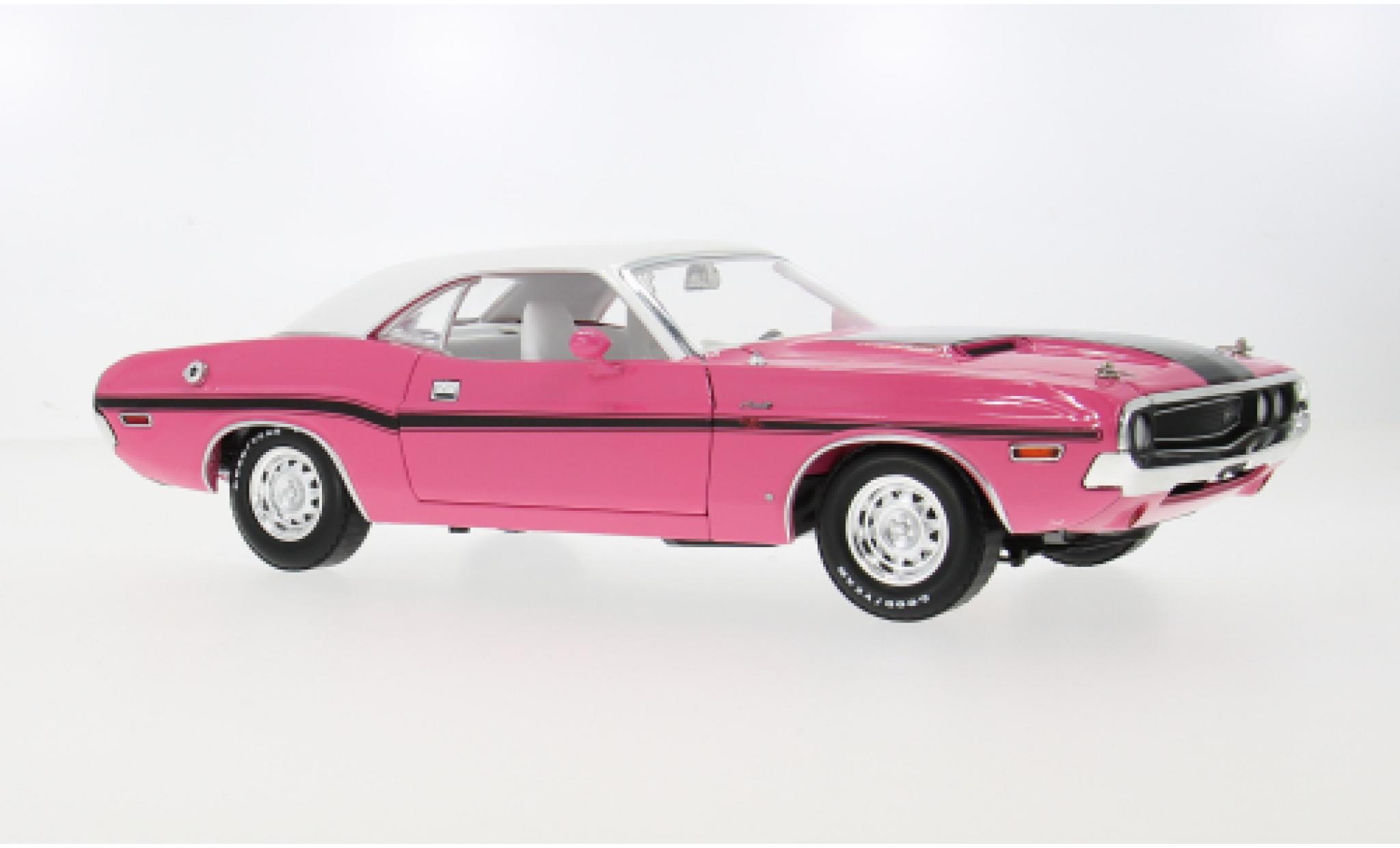 Dodge Challenger 1/18 Greenlight R/T pink/black 1970 1:18 diecast model cars
