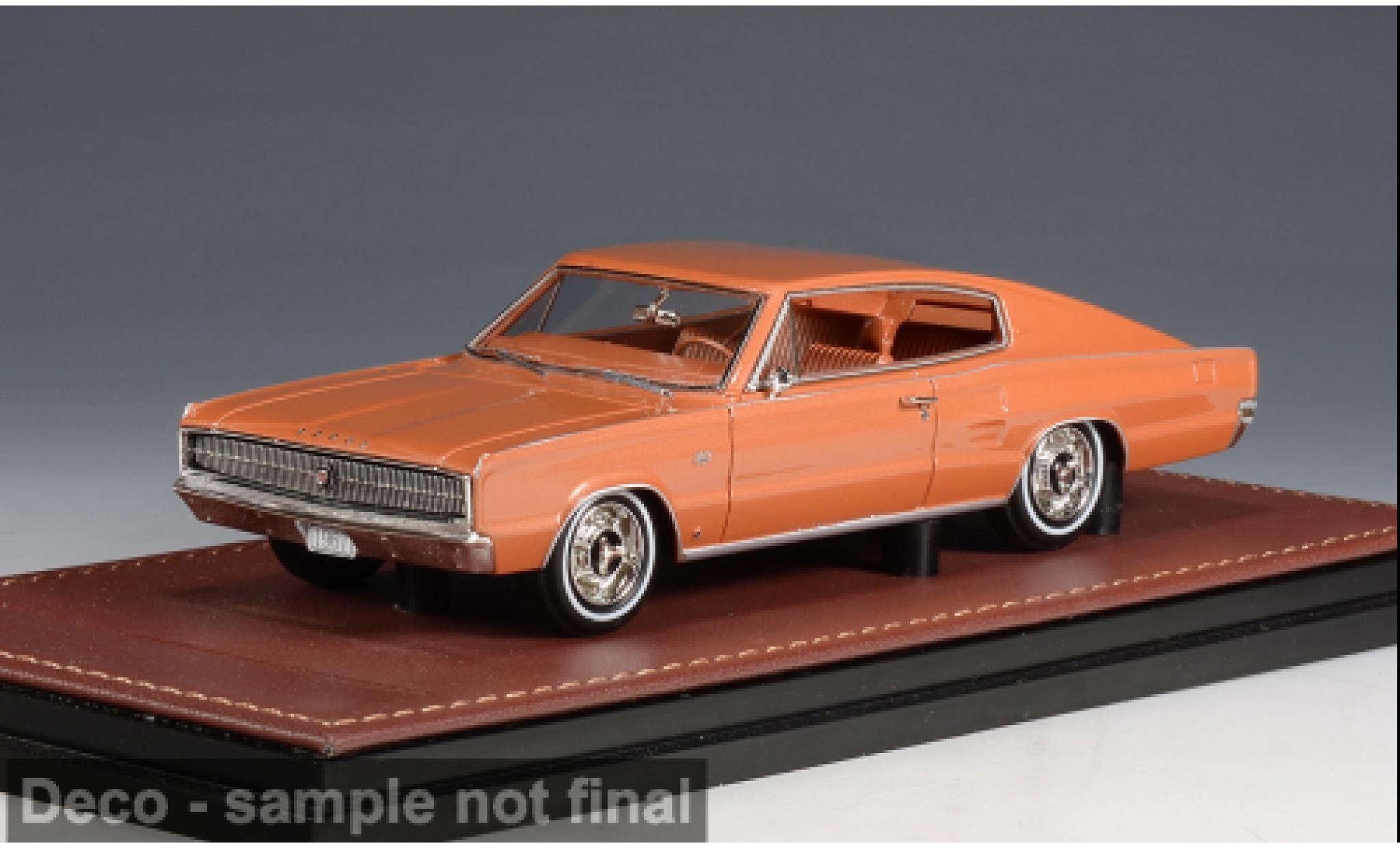 Dodge Charger 1/43 GLM bronze 1967 1:43 diecast model cars
