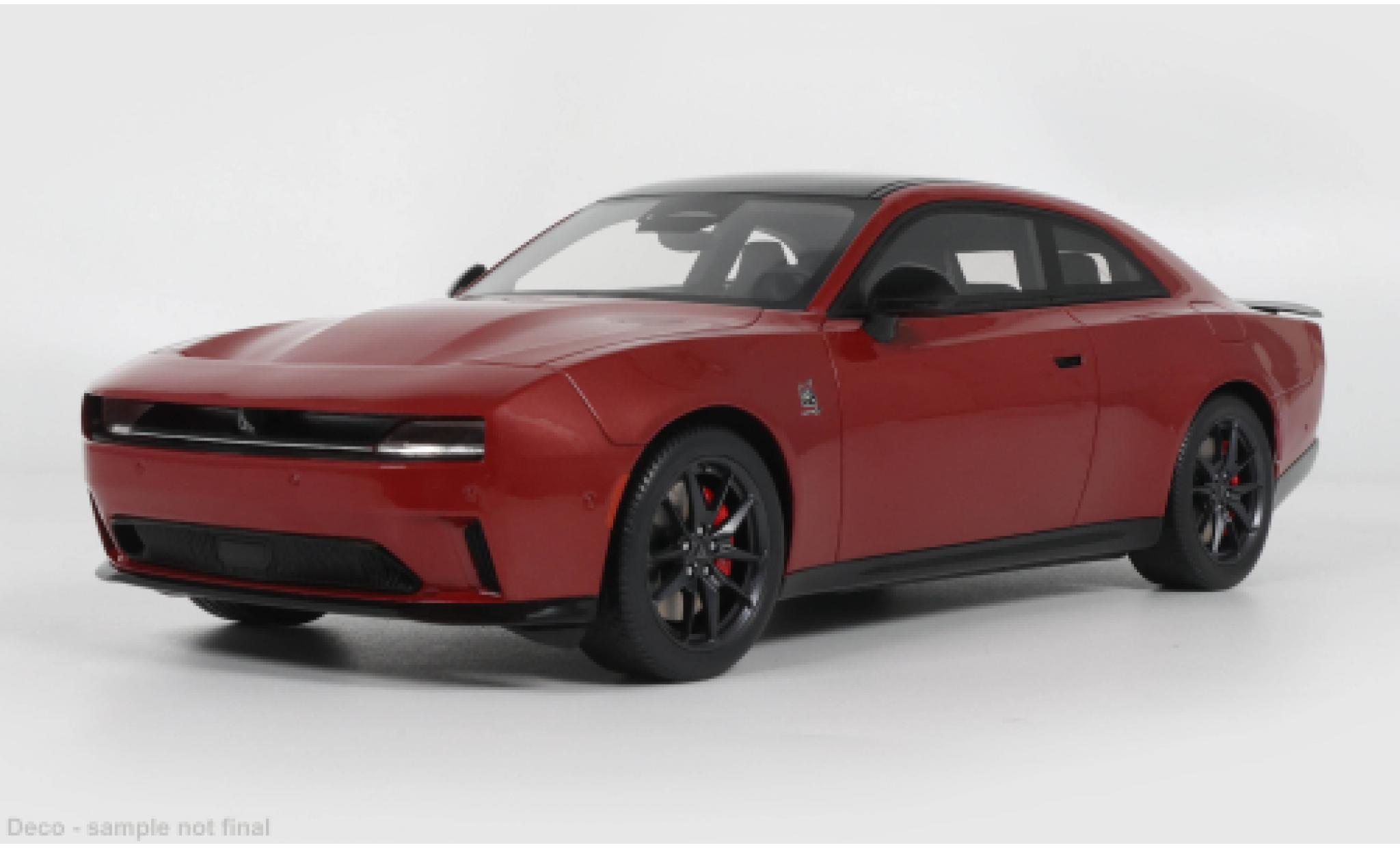 Dodge Charger 1/18 GT Spirit Daytona red 2025 1:18 diecast model cars
