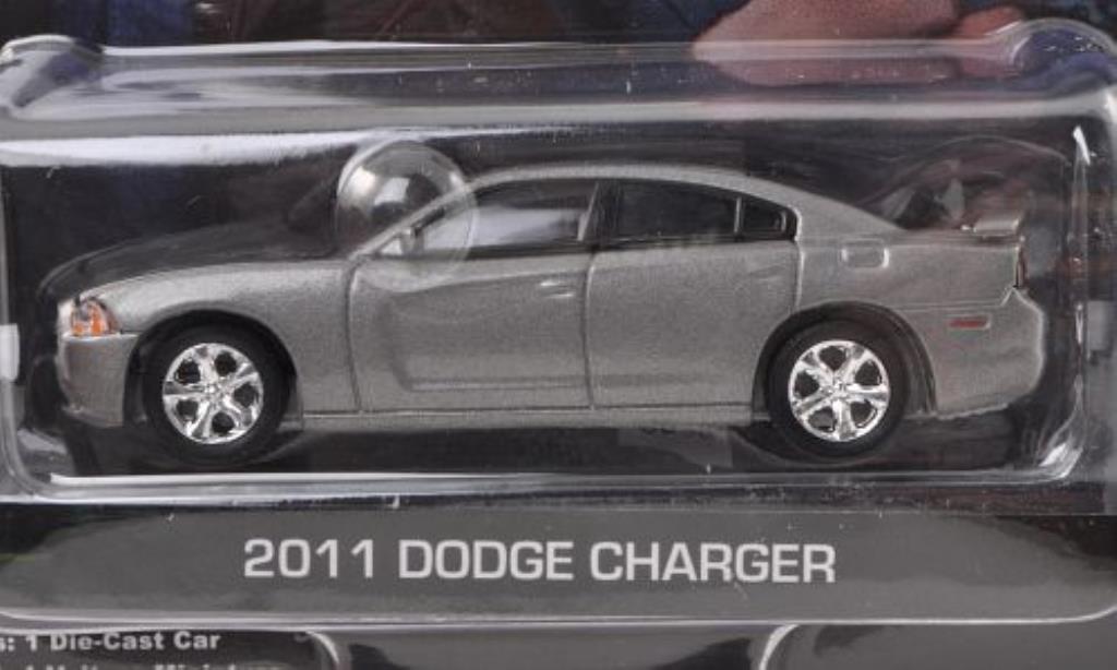 Dodge Charger 1/64 Greenlight grey CSI: Las Vegas 2011 diecast model cars