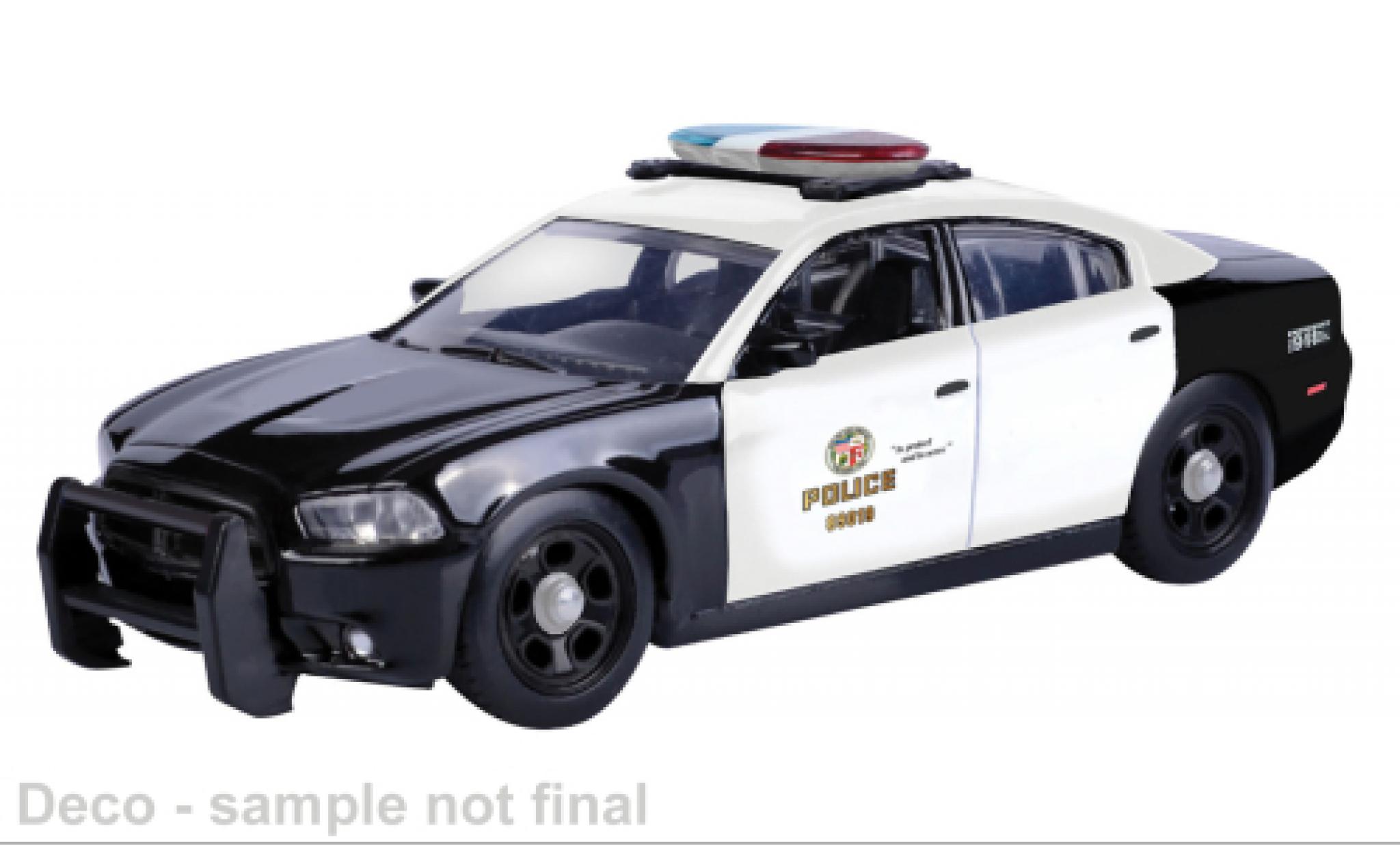 Dodge Charger 1/43 Motormax Pursuit 2011 LAPD 1:43 diecast model cars
