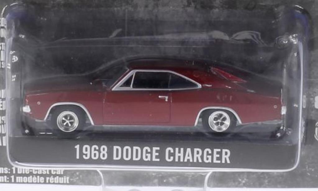 Dodge Charger 1/64 Greenlight R/T red 1968 diecast model cars
