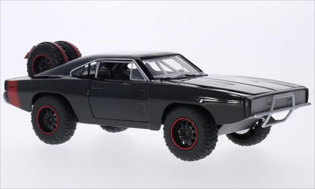 Dodge Charger 1/24 Jada Toys R/T Off Road black 1970 diecast model cars