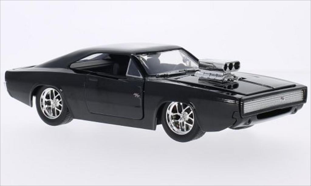 Dodge Charger 1/24 Jada Toys R/T black 1970 diecast model cars