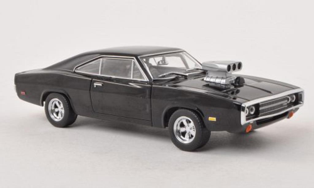 Dodge Charger 1/43 Greenlight R/T black Fast & Furious 1970 diecast model cars