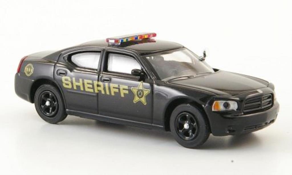 Dodge Charger 1/87 Ricko R/T Sheriff black Police (US) diecast model cars