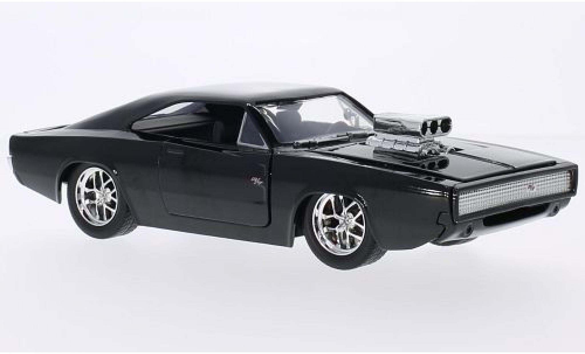 Dodge Charger 1/24 Jada Toys R/T Tuning black 1970 Fast &amp; Furious 1:24 Jada diecast model cars
