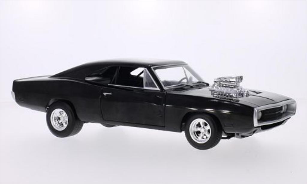 Dodge Charger 1/18 Hot Wheels black The Fast and the Furious 1970 diecast model cars