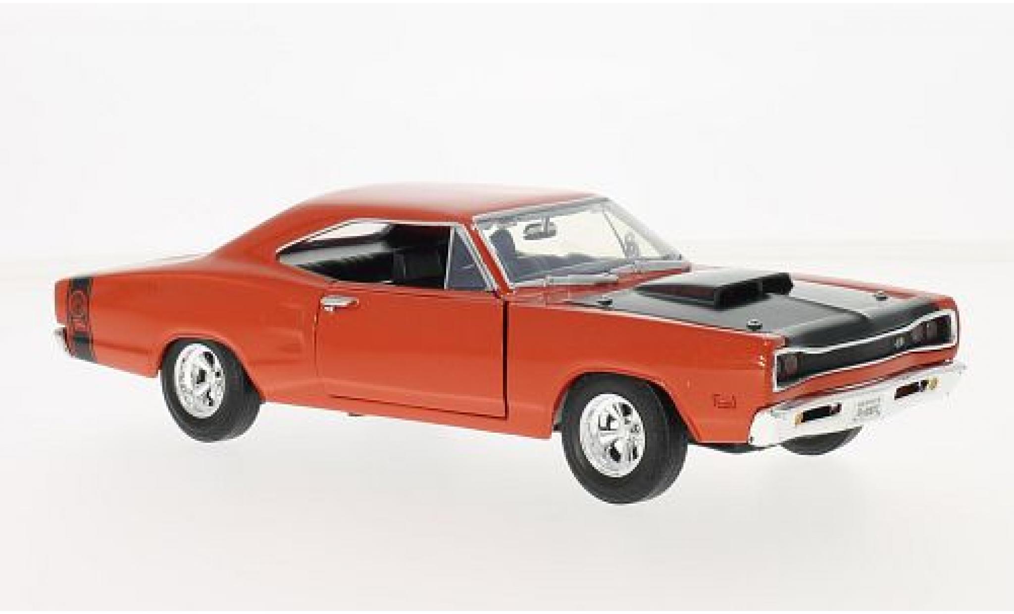 Dodge Coronet 1/24 Motormax Super orange 1:24 diecast model cars