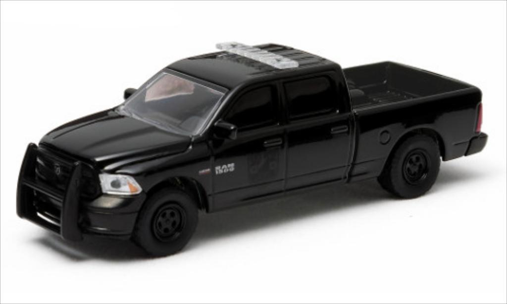 Dodge RAM 1/64 Greenlight 1500 black/Dekor 2014 diecast model cars