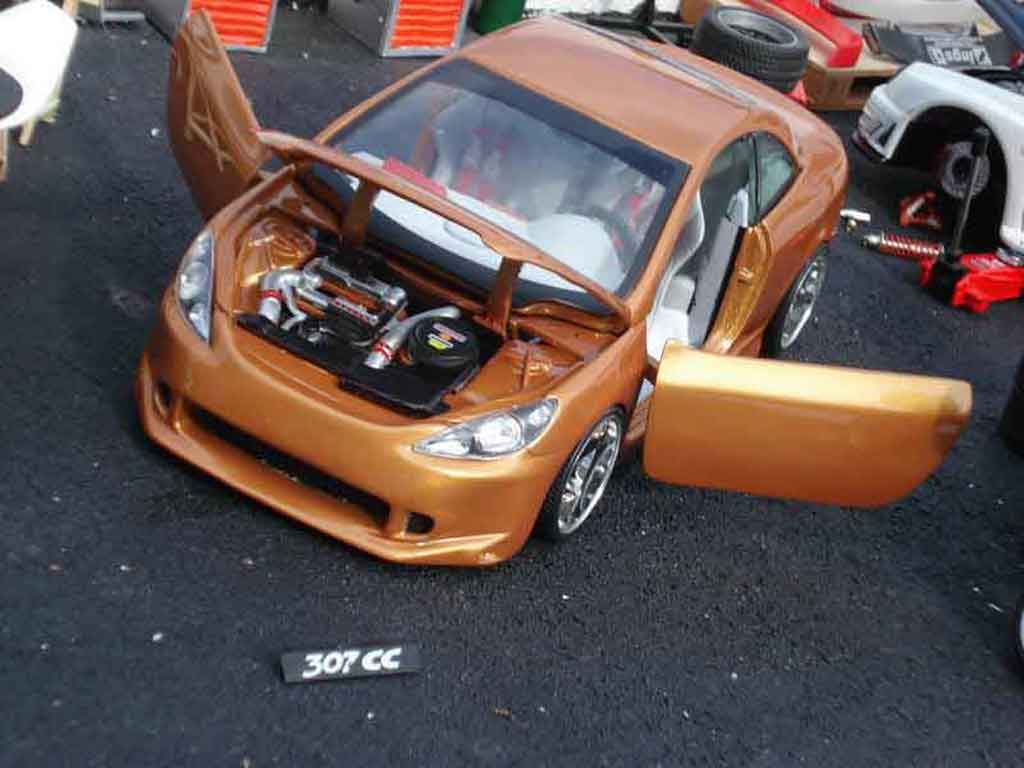 Peugeot 307 CC orange 1/18 Solido