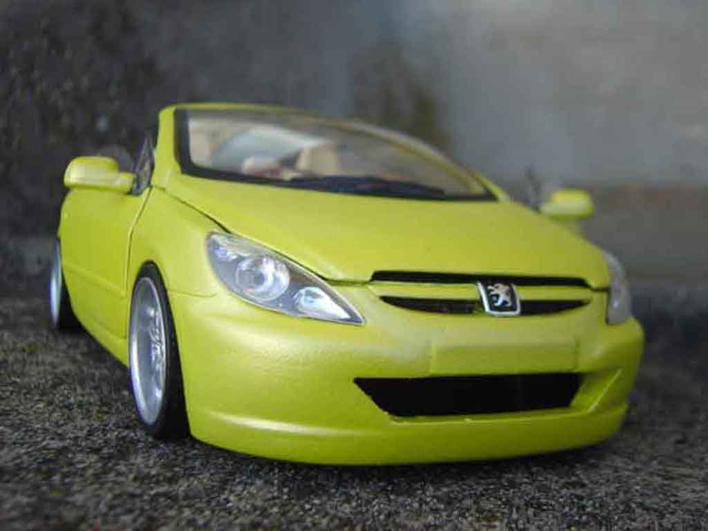 Peugeot 307 CC 1/18 Solido CC jantes 17 pouces diecast model cars