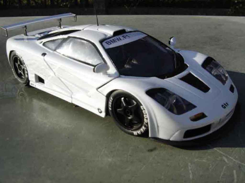 McLaren F1 GTR GTR white 1/18 Ut Models