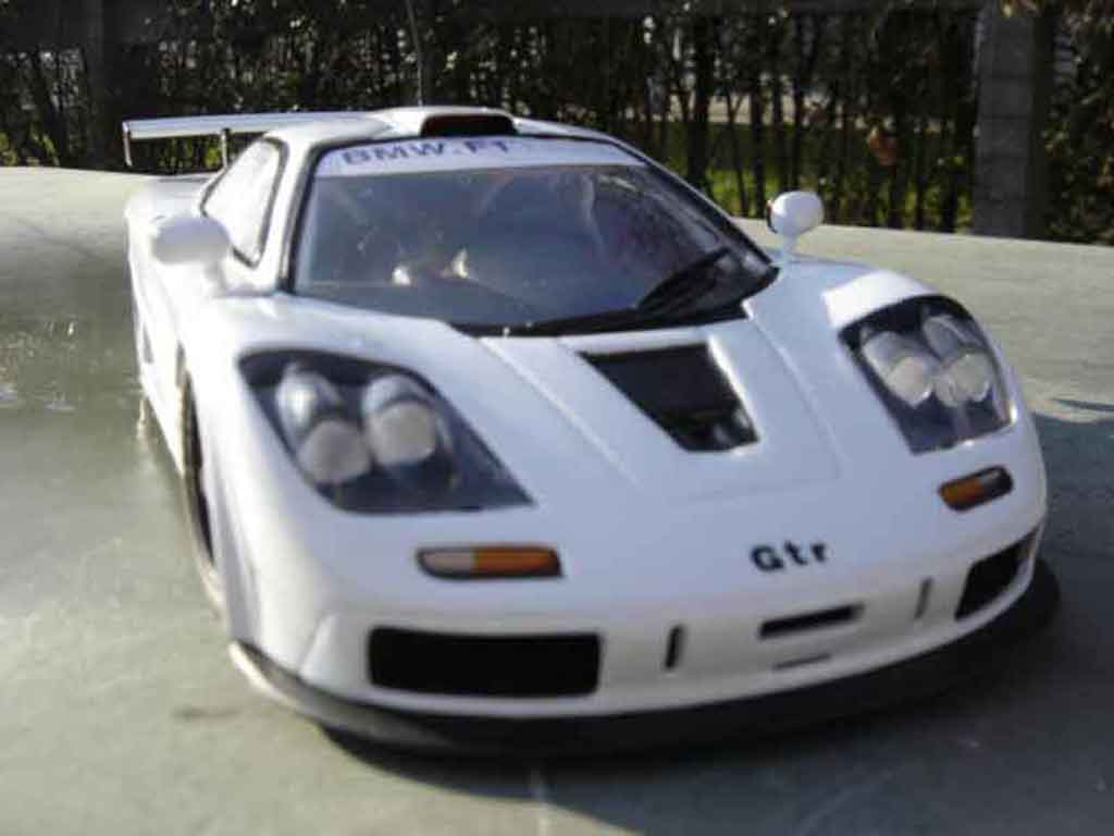 McLaren F1 1/18 Ut Models gtr white diecast model cars