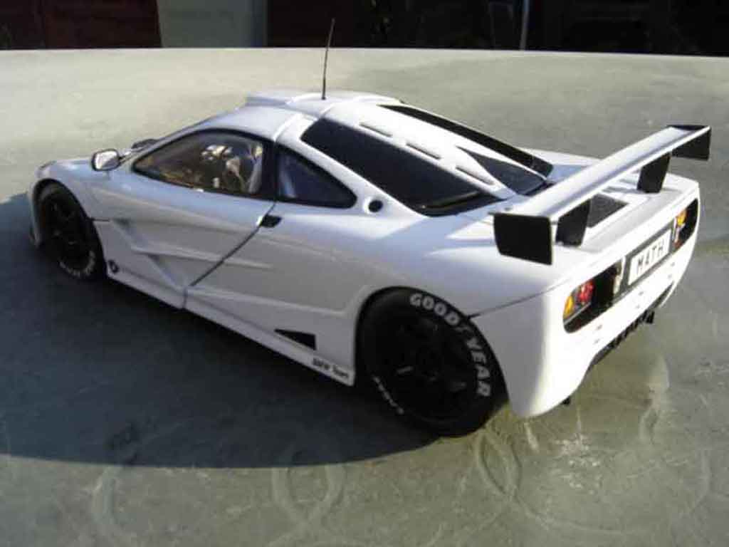 McLaren F1 GTR GTR white 1/18 Ut Models