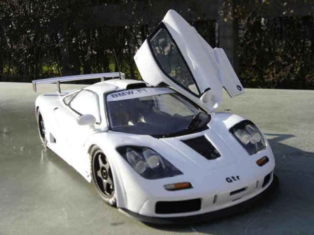 McLaren F1 GTR GTR white 1/18 Ut Models