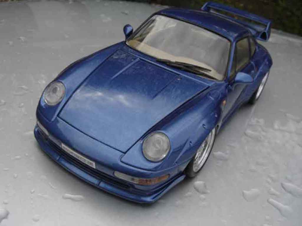 Porsche 911 GT2 lagon blue 1/18 Ut Models