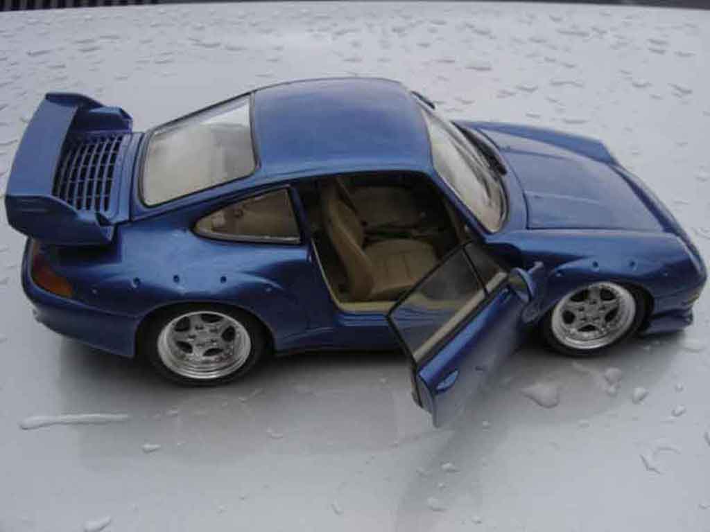 Porsche 911 GT2 lagon blue 1/18 Ut Models
