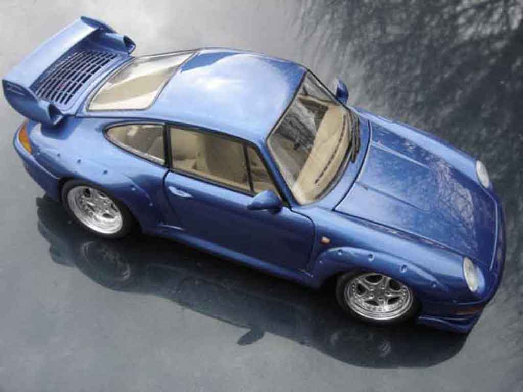 Porsche 993 GT2 1/18 Ut Models GT2 lagon blue diecast model cars