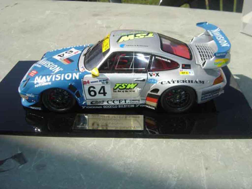 Porsche 911 GT2 evo # 65 roock racing le mans 98 1/18 Legende Miniatures