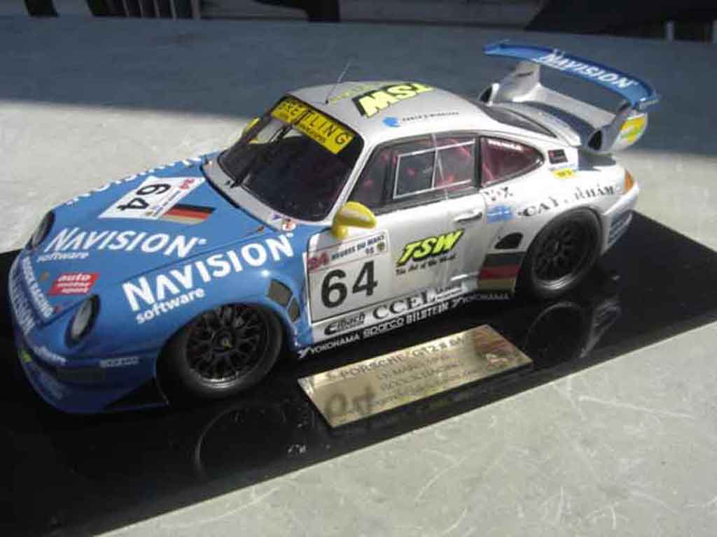 Porsche 911 GT2 evo # 65 roock racing le mans 98 1/18 Legende Miniatures
