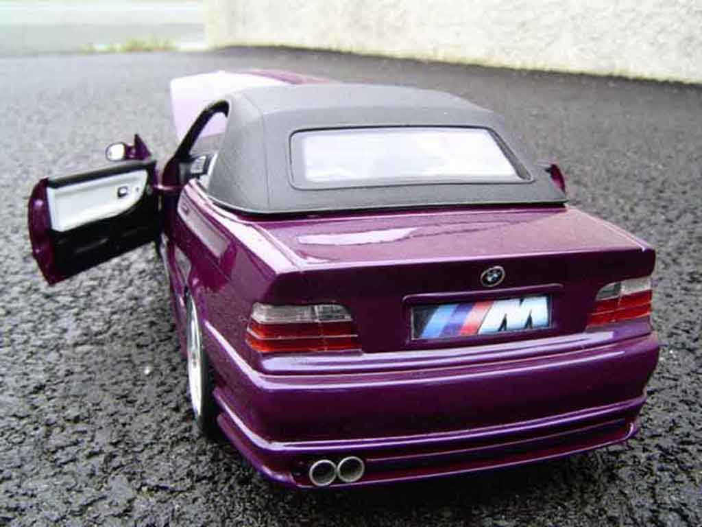 Bmw M3 Cabriolet E36 jantes gmp phares xenon 1/18 Ut Models