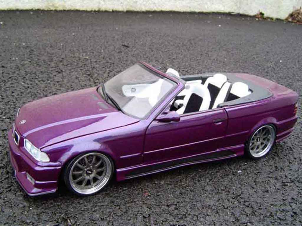 Bmw M3 Cabriolet E36 jantes gmp phares xenon 1/18 Ut Models