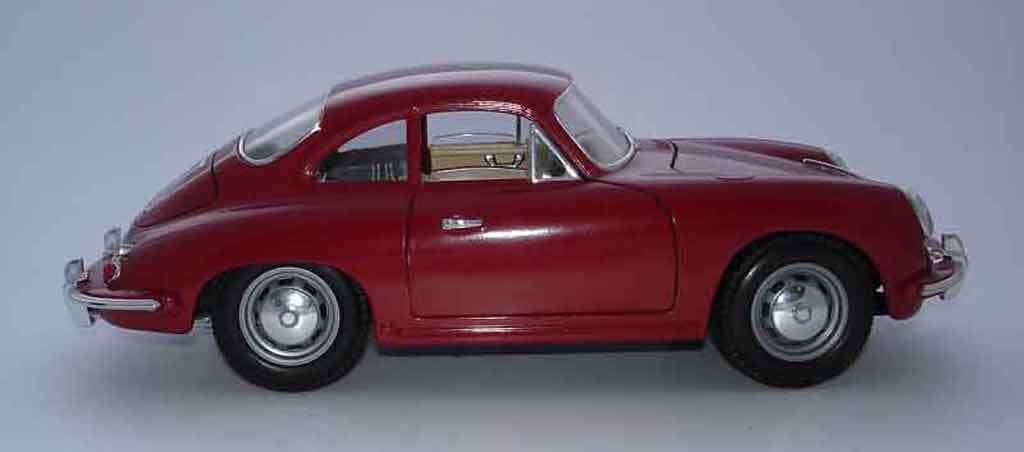 Porsche 356 B B B coupe red 1/18 Burago