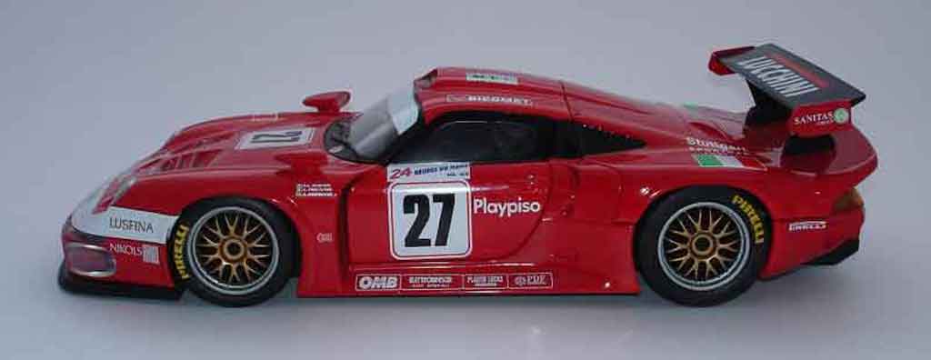 Porsche 911 GT1 lucchini le mans 97 #27 1/18 Ut Models