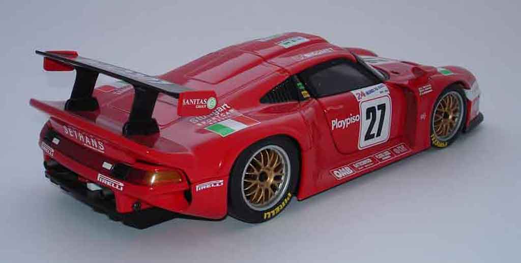 Porsche 911 GT1 lucchini le mans 97 #27 1/18 Ut Models