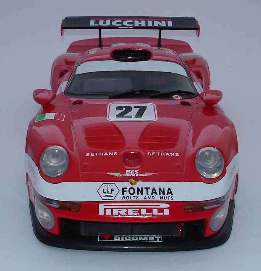 Porsche 911 GT1 lucchini le mans 97 #27 1/18 Ut Models