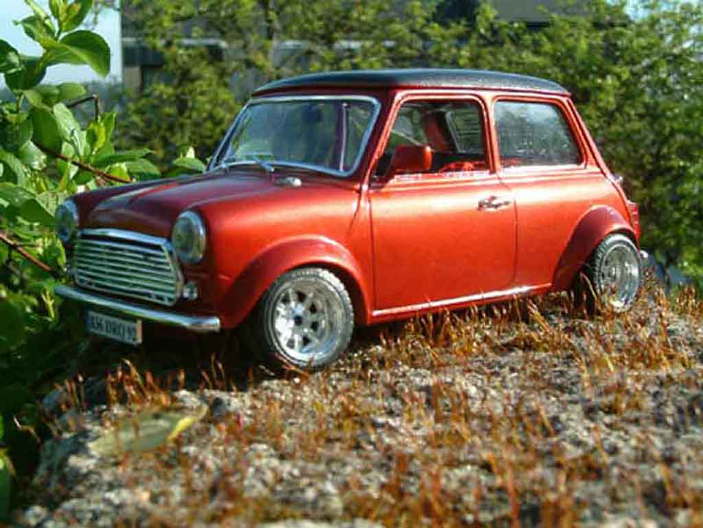 Austin Mini Cooper 1/18 Burago Cooper racing diecast model cars