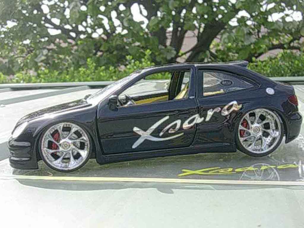 Citroen Xsara tuning 1/18 Solido tuning black diecast model cars