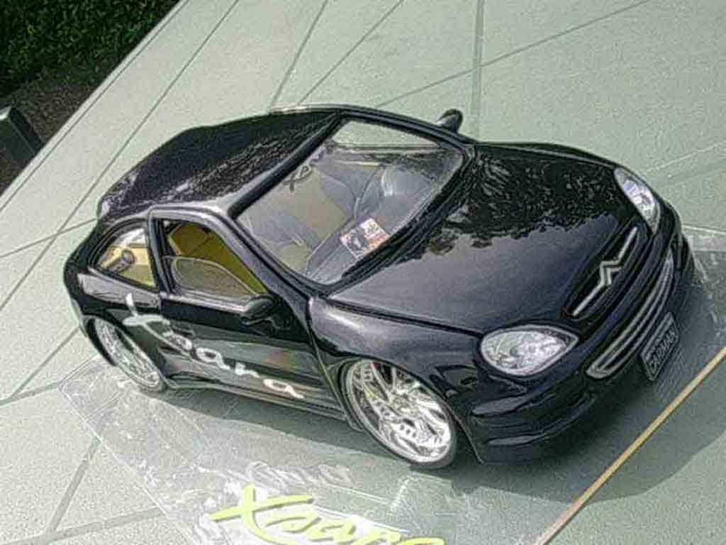 Citroen Xsara tuning black 1/18 Solido