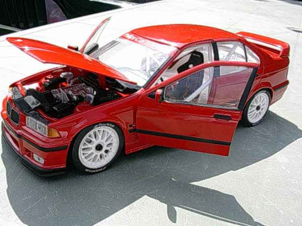 Bmw 318 tuning E36 1996 street racing arceau baquet 1/18 Ut Models