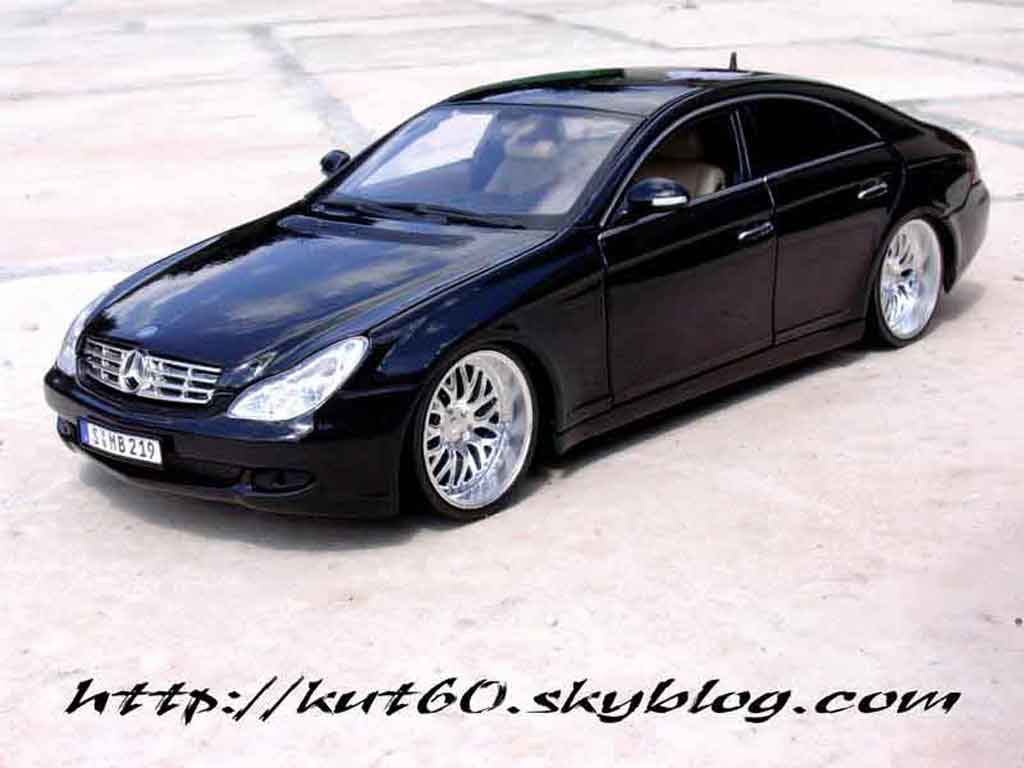 Mercedes Classe CLS 1/18 Maisto german look diecast model cars