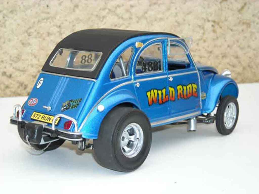 Citroen 2CV 1/18 Solido gasser diecast model cars
