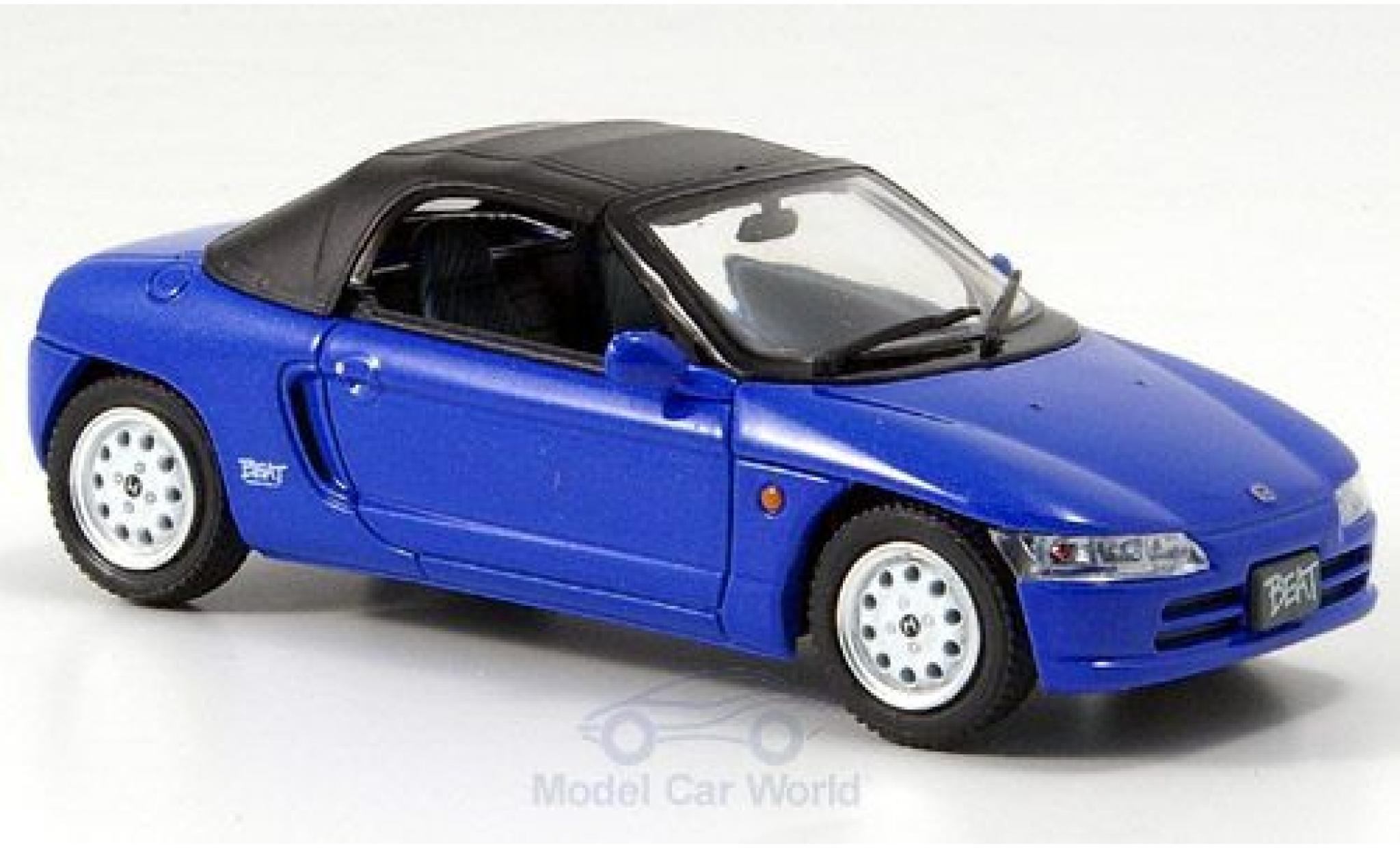 Honda Beat 1/43 Ebbro Version C blue diecast model cars