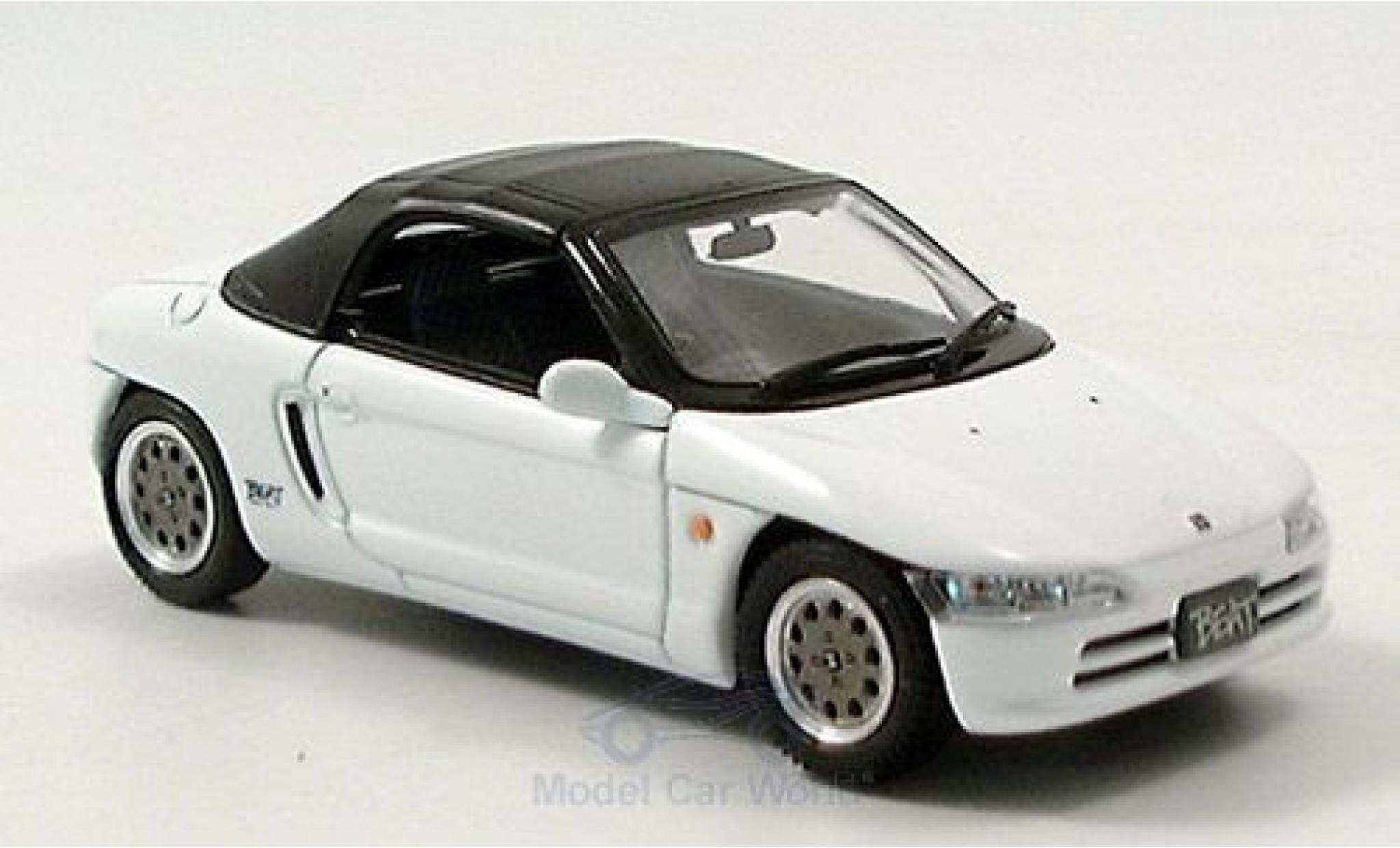 Honda Beat 1/43 Ebbro white 1991 Verdeck geschlossen diecast model cars