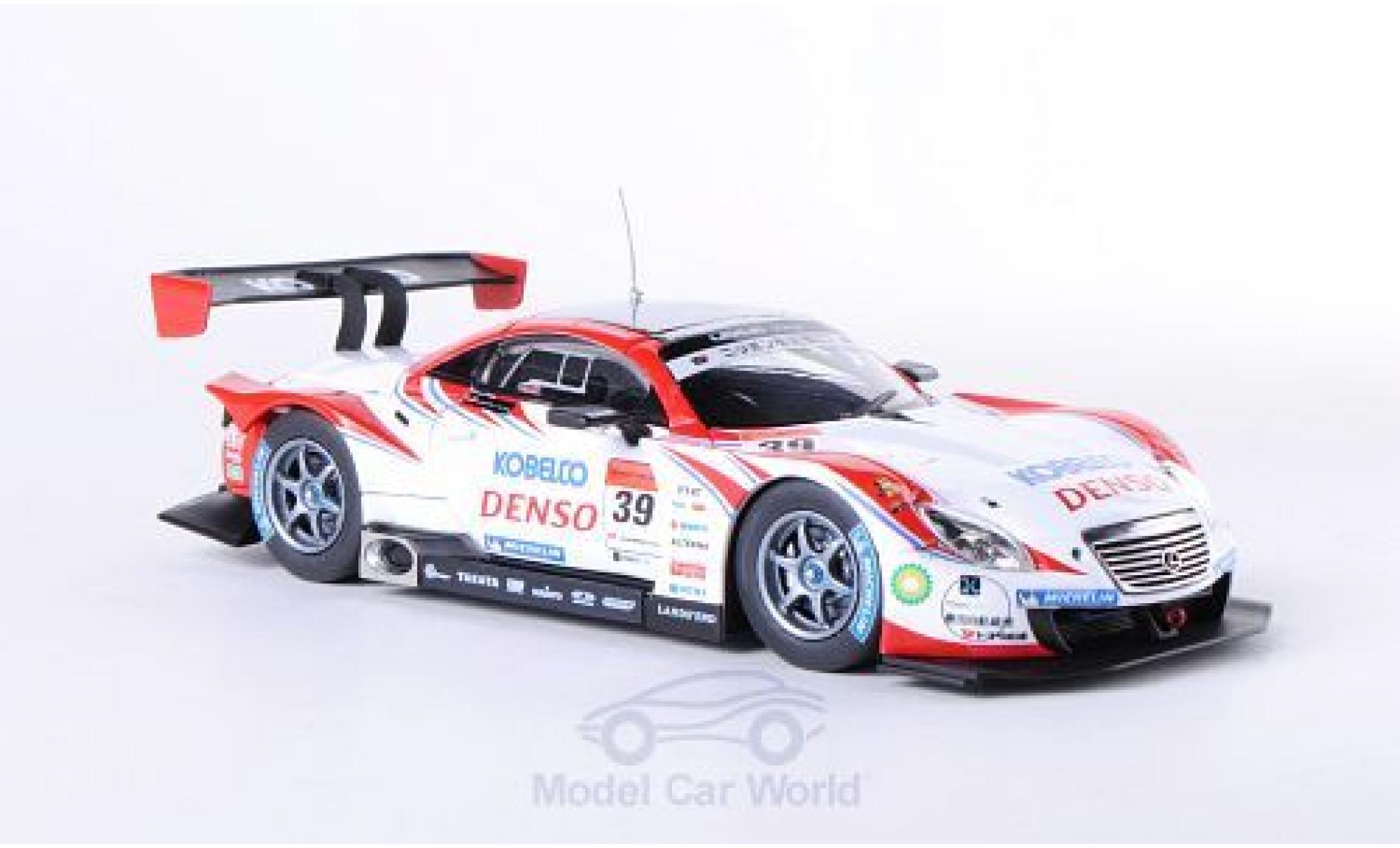 Lexus SC 430 1/43 Ebbro 430 No.39 Denso Kobelco Super GT 500 2012 J.Wakisaka/H.Ishiura diecast model cars