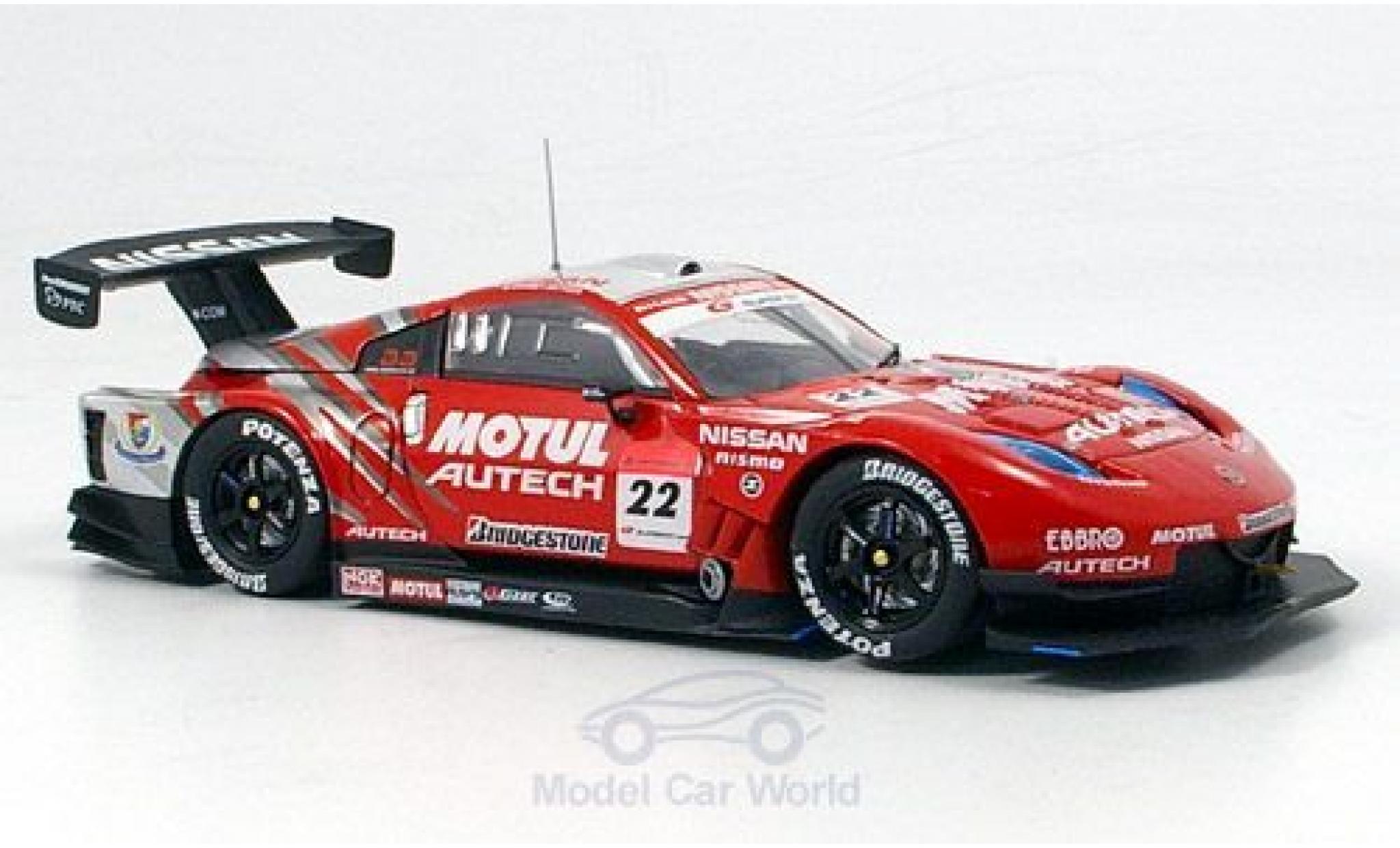 Nissan Fairlady Z 1/43 Ebbro Motul Super GT 2007 diecast model cars