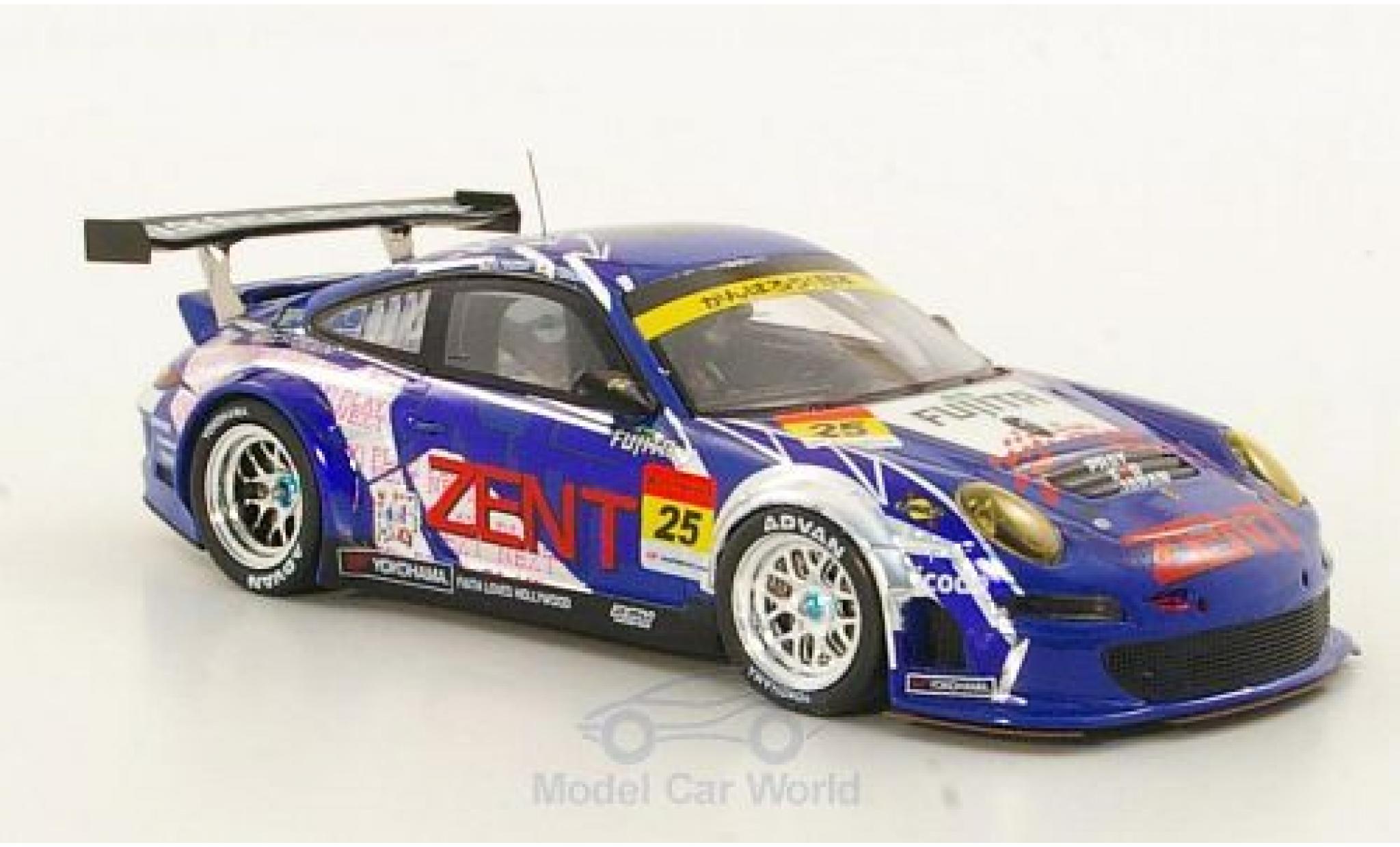 Porsche 997 GT3 RSR 1/43 Ebbro 911 () GT3 RSR No.25 Zent Super GT 300 2011 A.Tsuzuki/T.Tsuchiya diecast model cars