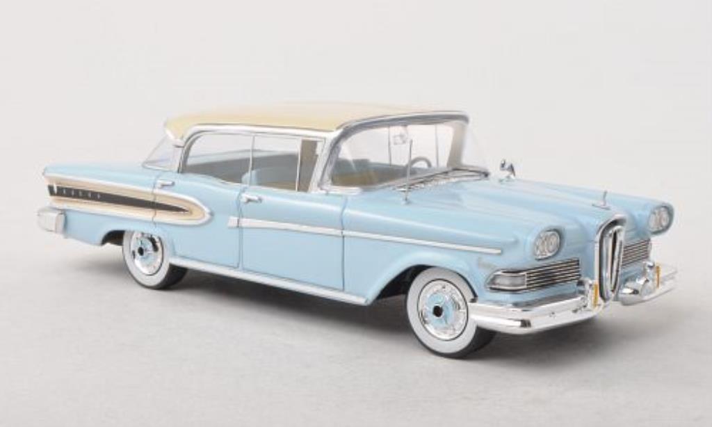 Edsel Citation 1/43 Spark 4-Door Hardtop Sedan blue/beige 1958 diecast model cars