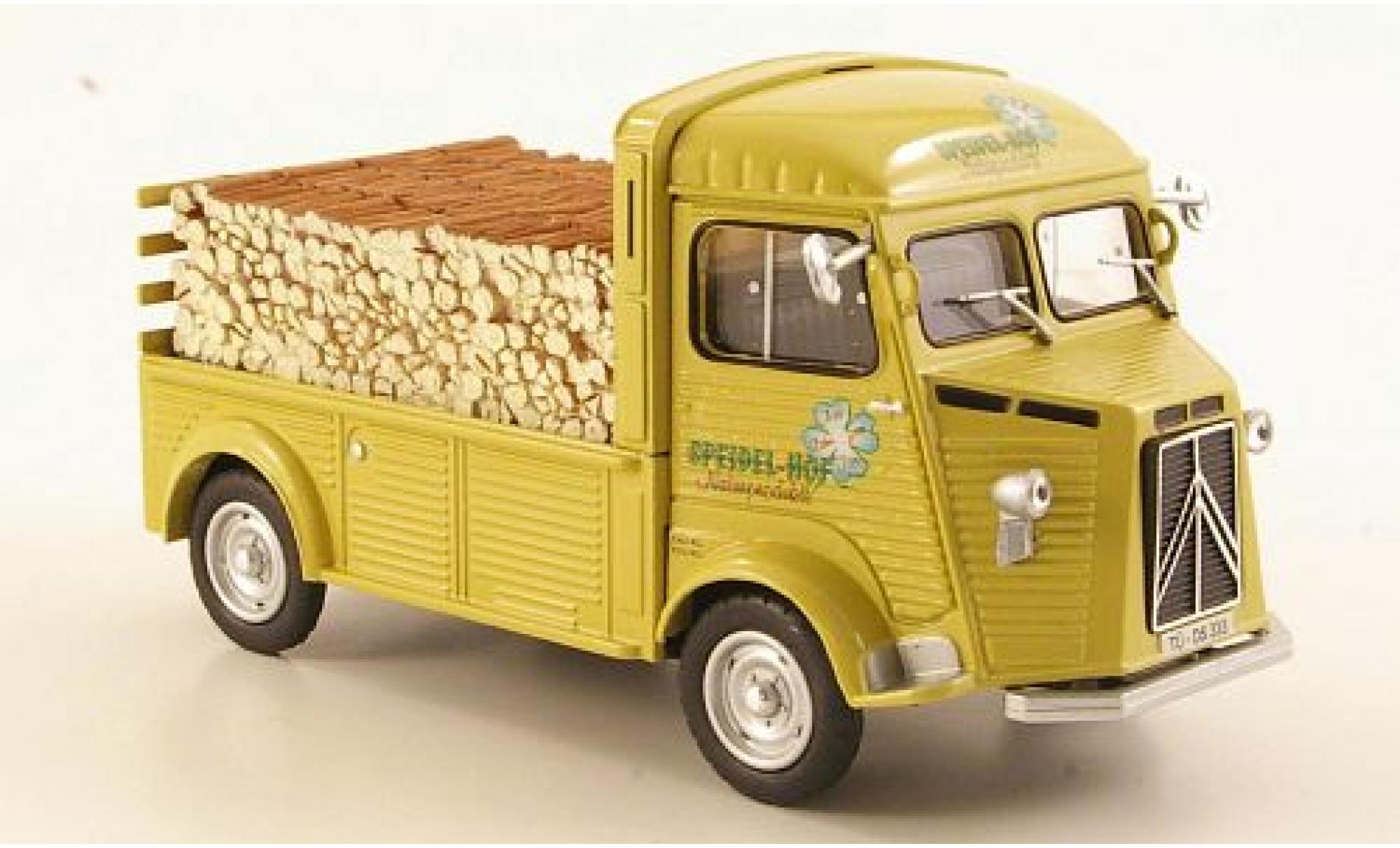Citroen Type H 1/43 Eligor Pritsche Speidel Hof Naturprodukte avec charge diecast model cars