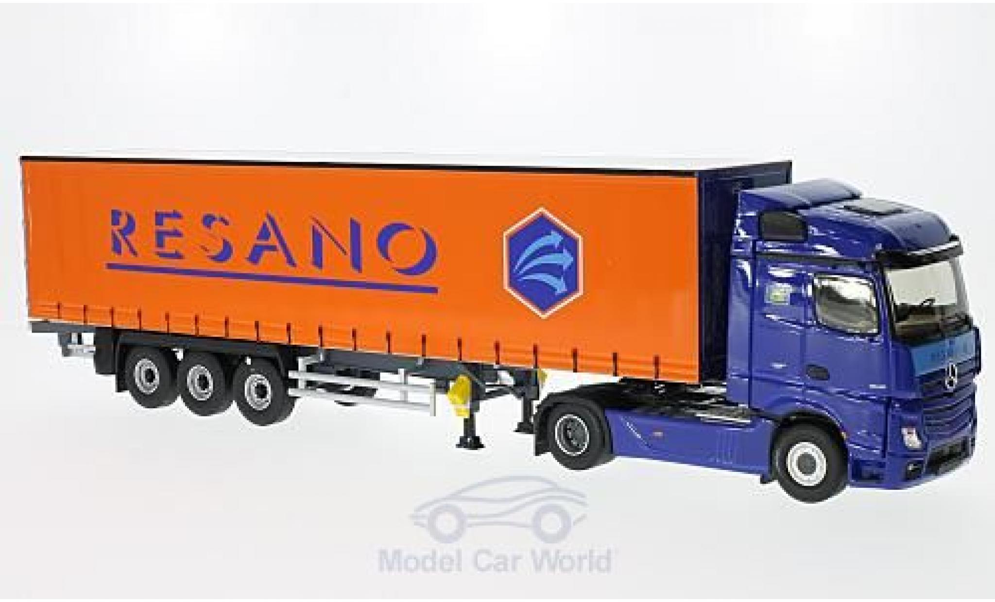 Mercedes Actros 1/43 Eligor 2 Streampace Resano Gardinenplanen-SZ diecast model cars