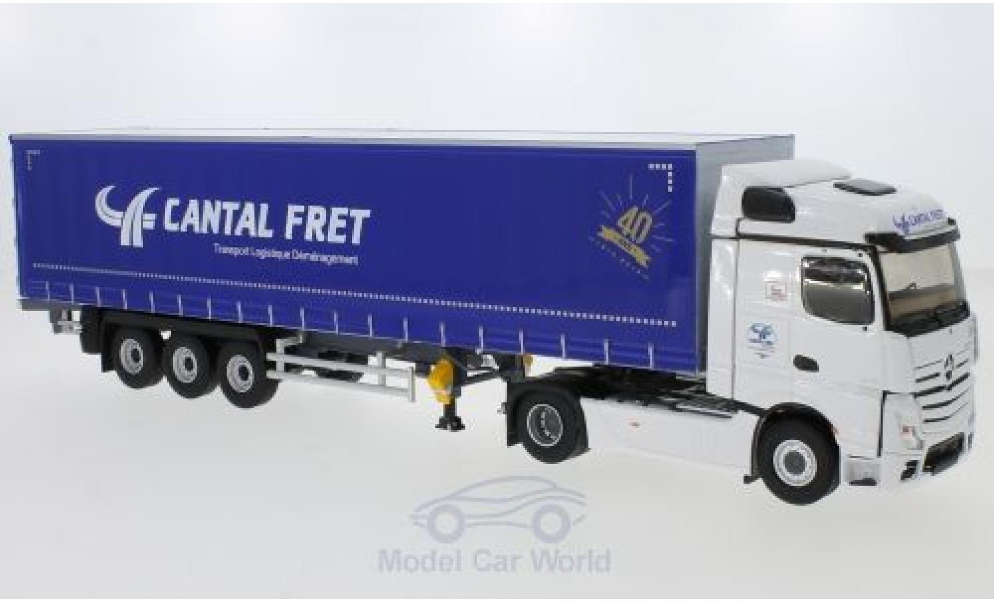 Mercedes Actros 1/43 Eligor 2 Streamspace Cantal Fret Gardinenplanen-Sattelzug diecast model cars